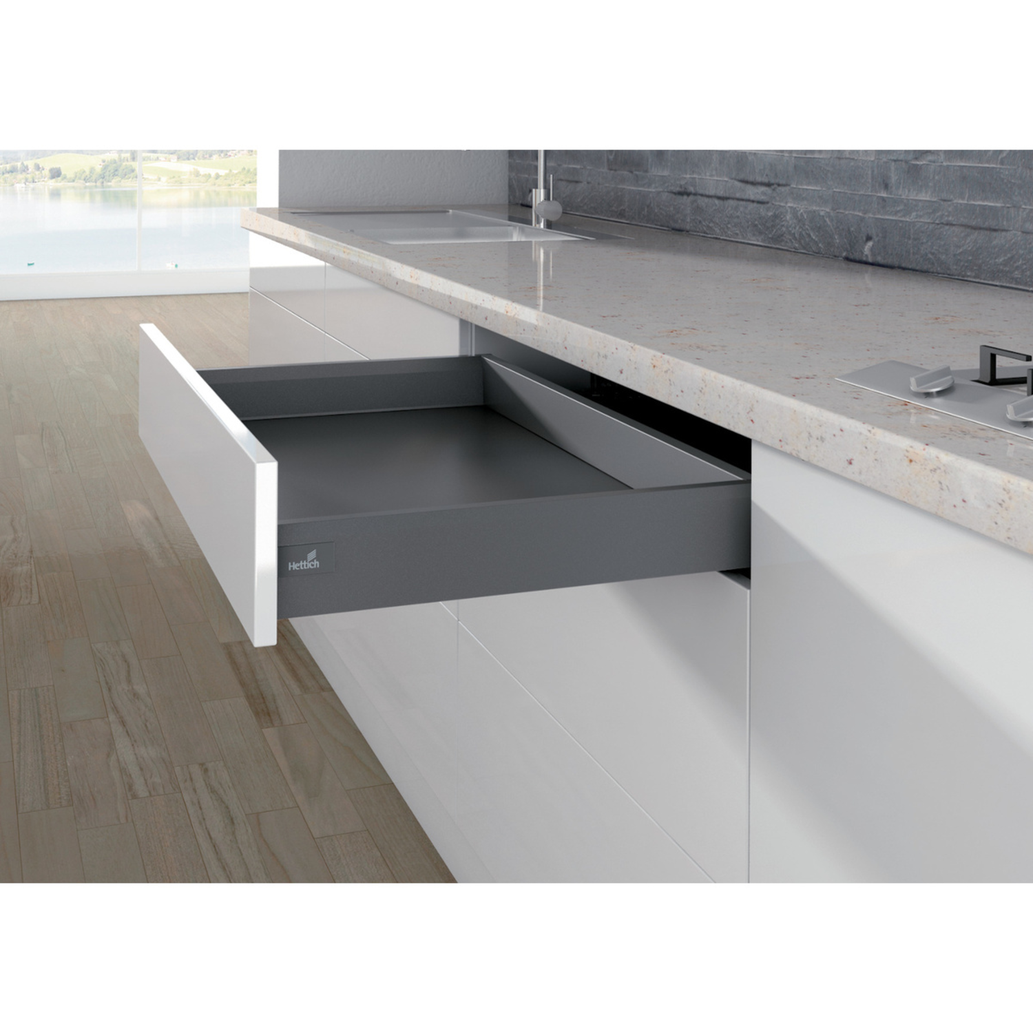 At-sl tiroir assemblee 94 c60 p500 anthracite  